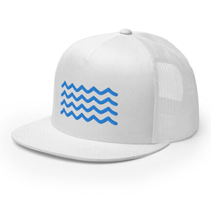 Mesh Snapback Waves Lid