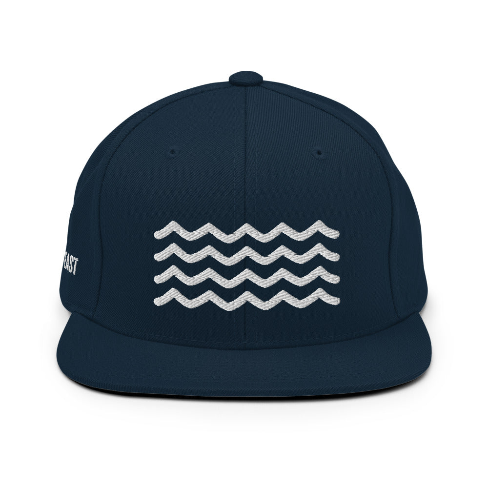 Waves Snapback Hat