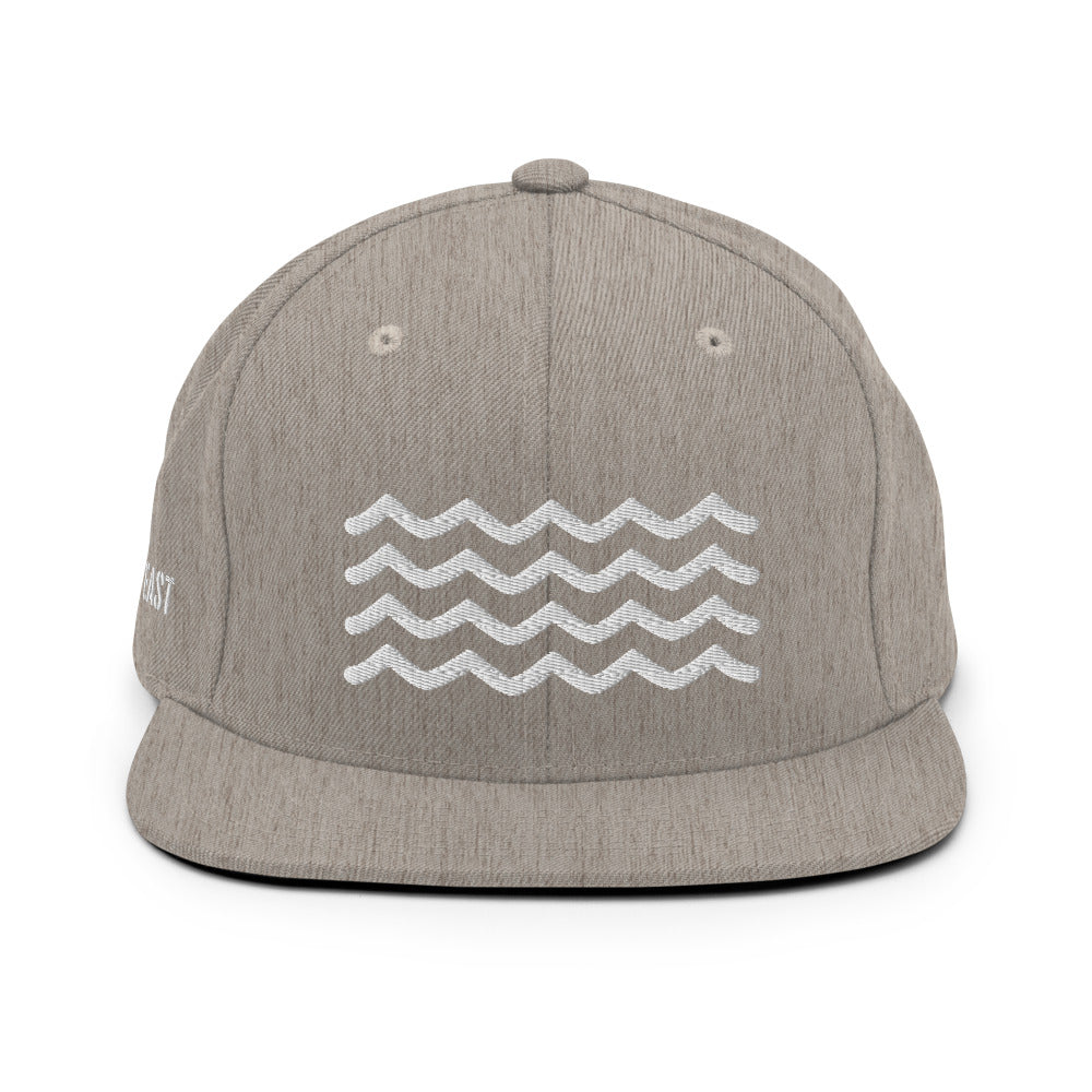 Waves Snapback Hat