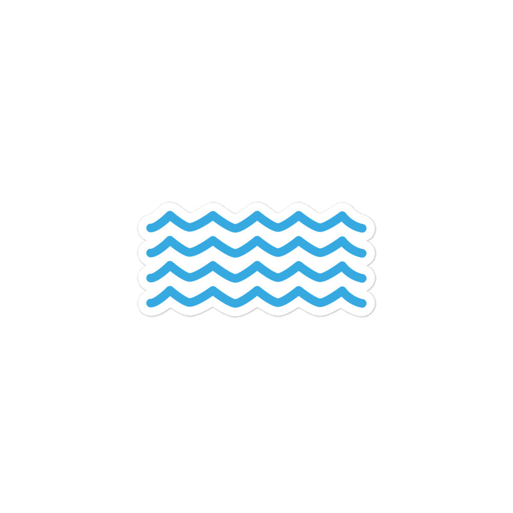 Waves Decal