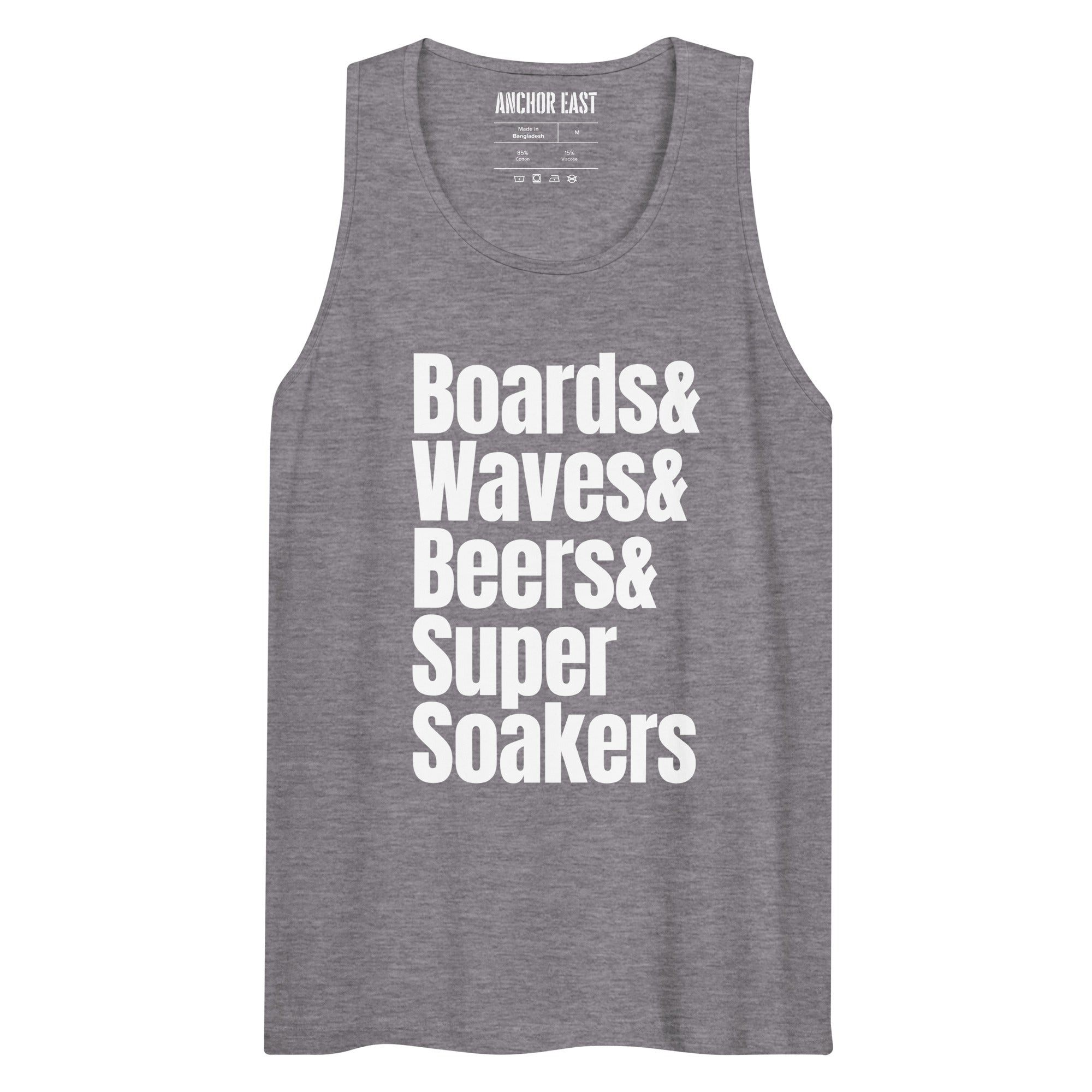 Men's Boards & Waves & Beers & Super Soakers Tank