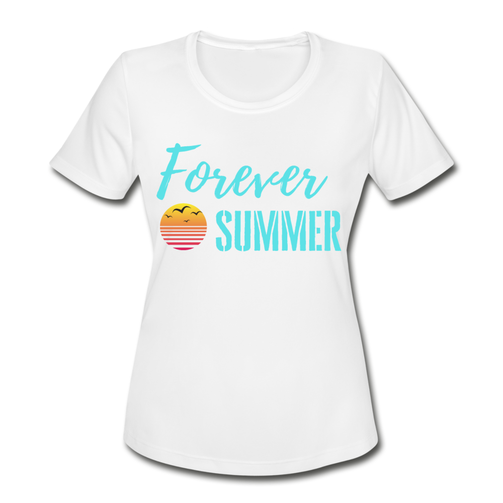 Women's Dri Fit Forever Summer Tee - white