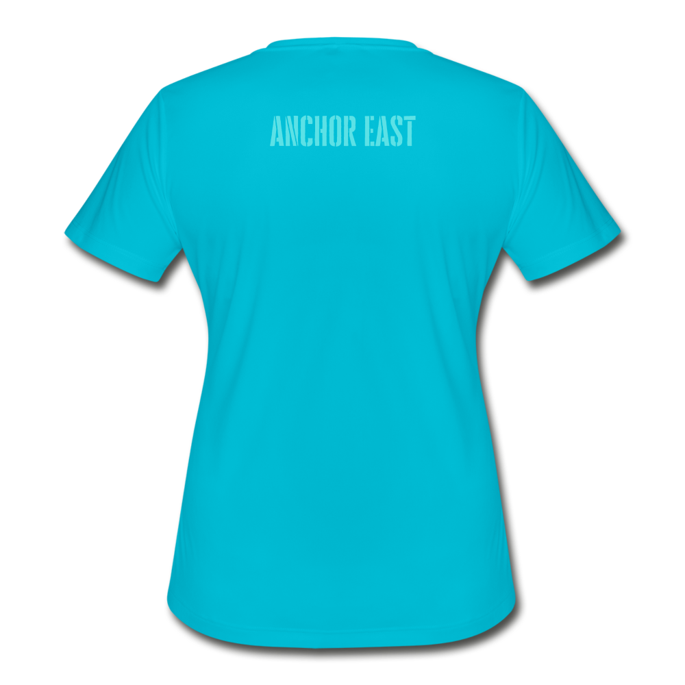 Women's Dri Fit Forever Summer Tee - turquoise