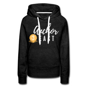 Women’s Anchor East Hoodie - charcoal gray