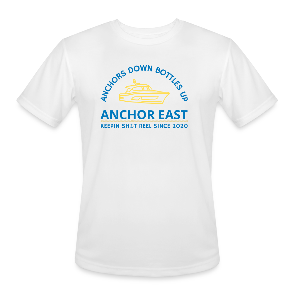Anchors Down, Bottles Up Dri Fit - white