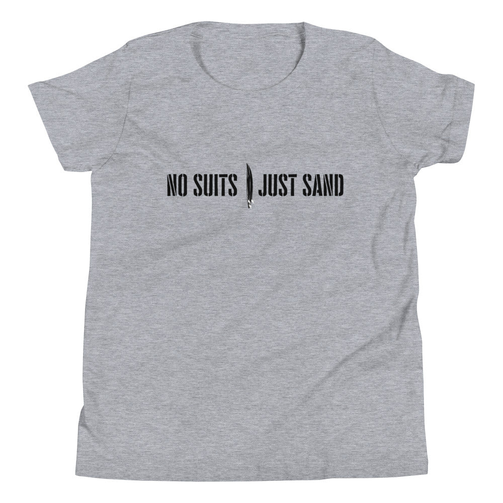 Boys No Suits Just Sand Tee