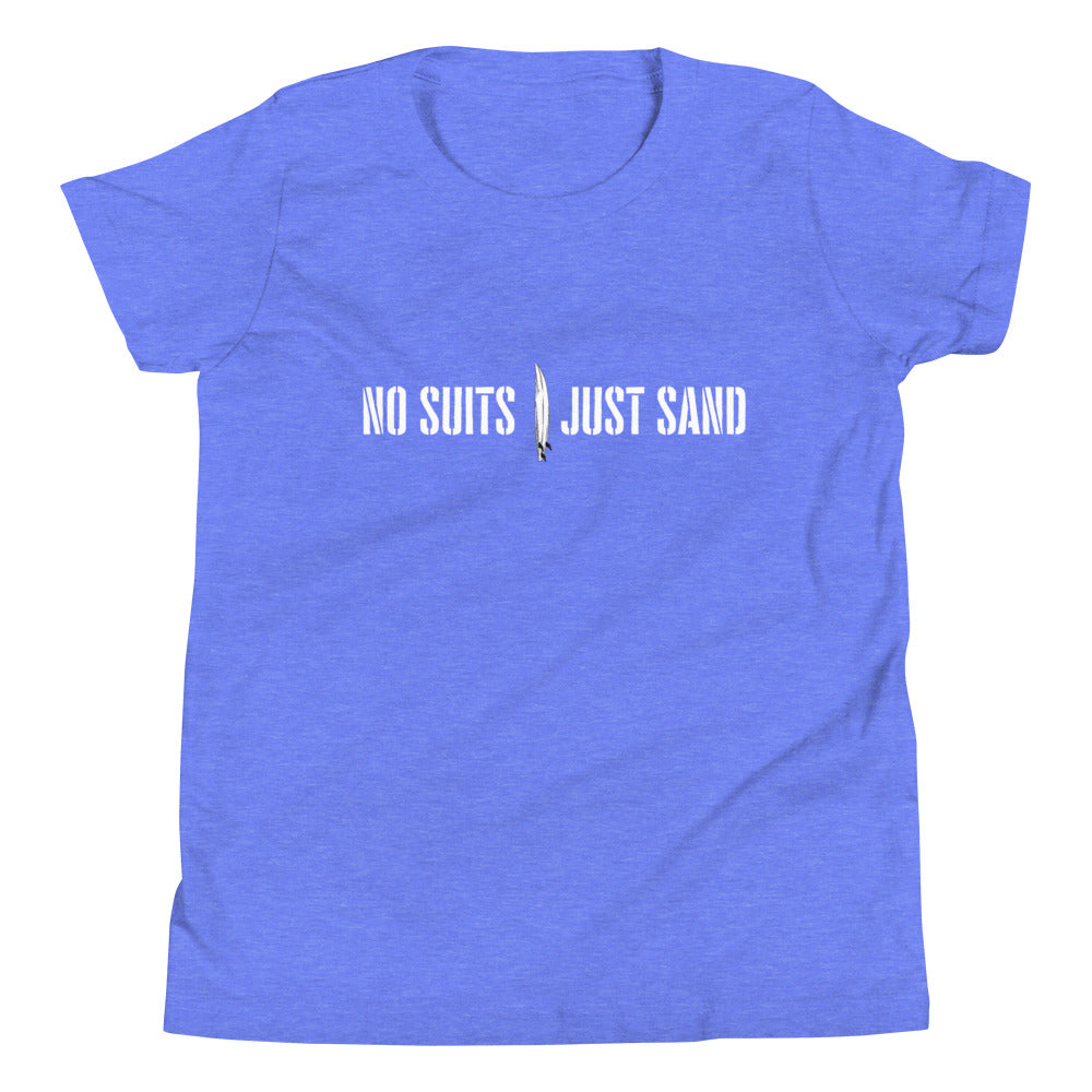 Boys No Suits Just Sand Tee