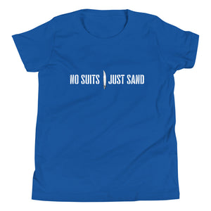 Boys No Suits Just Sand Tee