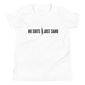 Boys No Suits Just Sand Tee